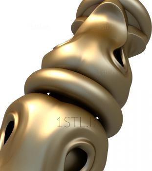 Balusters (BL_0540) 3D model for CNC machine